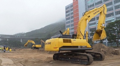 中国中央政府が支援する香港のコロナ隔離治療施設が着工