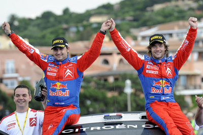 ローブ ラリー・イタリア制しWRC通算40勝目を上げる