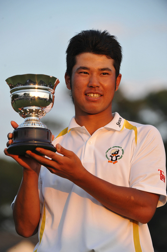 松山、ローアマ獲得 マスターズの女神が微笑んだ