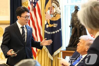 板門店の写真を手に「彼（金正恩総書記）は対話を望んでいるか」…トランプ氏、韓国首相に異例の「逆ヒアリング」