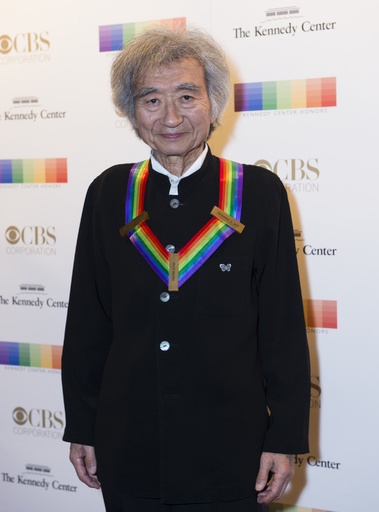 小澤征爾さん、ケネディ・センター名誉賞受賞