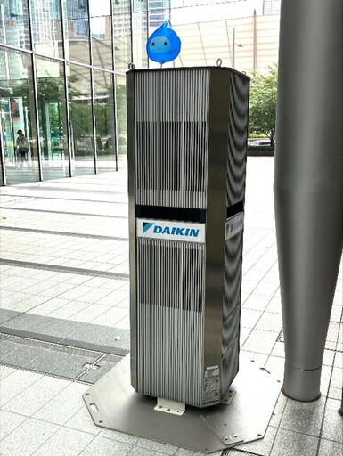 東京ミッドタウン八重洲にて都心型暑熱対策の取組み 「TOKYO COOL PROJECT」を始動 屋外用エアコンの導入により夏季の快適な都市空間創出を目指す