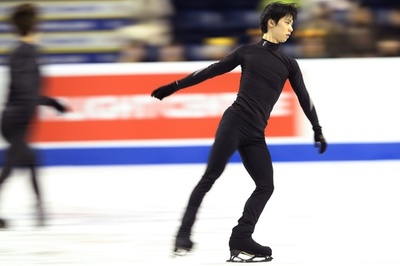 羽生結弦ら出場選手が調整、スケート・カナダ