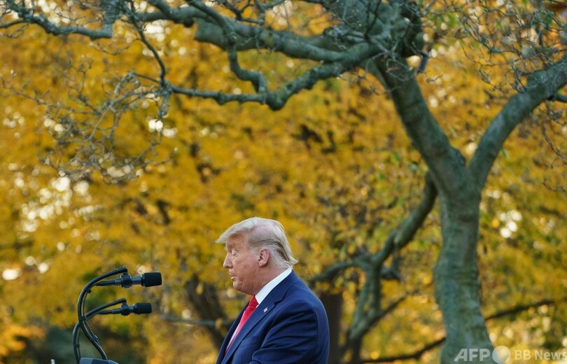 米大統領選、「時が明らかにするだろう」とトランプ氏