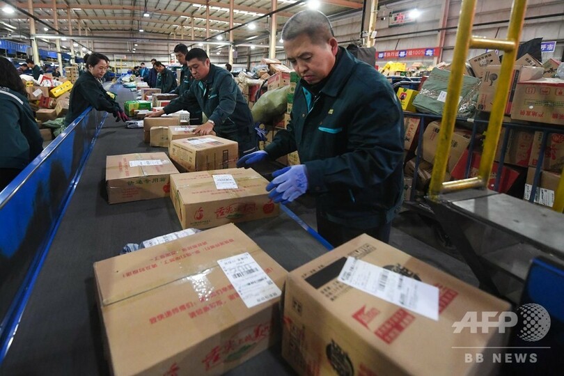 新型ウイルス感染防止用の物資配送を優先、中国・郵政当局が緊急通達