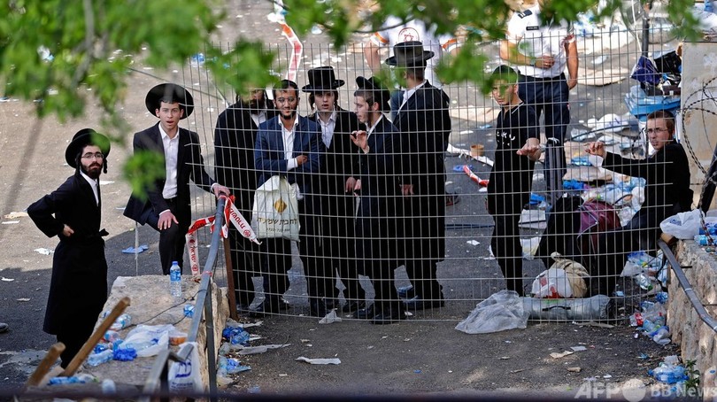 ユダヤ教行事で人殺到、少なくとも44人死亡 イスラエル