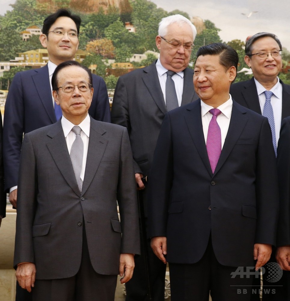 福田元首相、北京で習近平国家主席と会見 写真6枚 国際ニュース：AFPBB