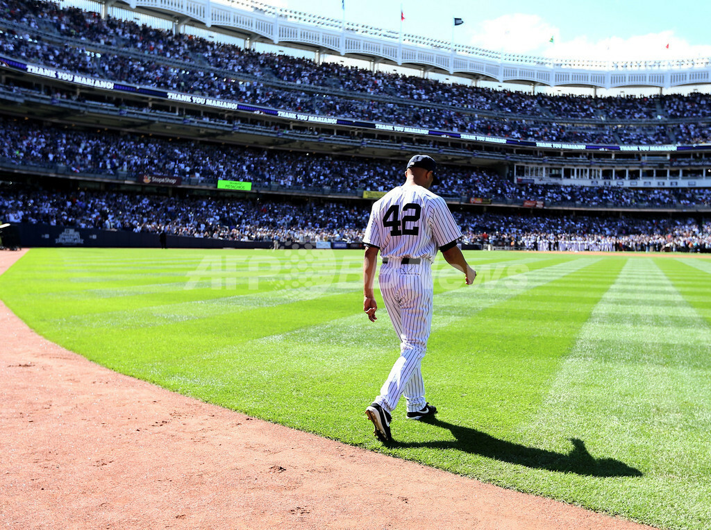 ヤンキース、守護神リベラの引退セレモニーを開催 写真8枚