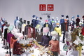 「LifeWear」をコンセプトに展開するユニクロ2013年秋冬の新作展示会にて（2013年6月6日撮影）。(c)MODE PRESS／Shogo Takebayashi