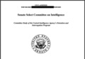 米上院情報特別委員会（Senate Intelligence Committee）が公表した、米中央情報局（CIA）による尋問手法に関する報告書の表紙（2014年12月9日提供）。(c)AFP/US SENATE