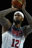 FIBAバスケットボール・ワールドカップ（FIBA Basketball World Cup 2014）決勝、米国対セルビア。得点を狙う米国のデマーカス・カズンズ（DeMarcus Cousins、2014年9月14日撮影）。(c)AFP/GERARD JULIEN