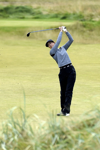 ウィーがコースレコードで首位発進、宮里は73位 全英女子OP