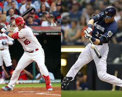 19年ハンク・アーロン賞、トラウトとイエリチがキャリア2度目の選出