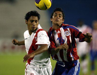 ＜サッカー 07南米ユース選手権＞パラグアイ ペルーを降し2勝目を挙げる - パラグアイ