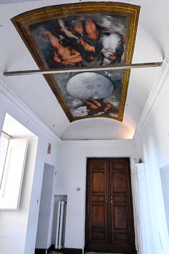 カラバッジョ天井画のある邸宅、買い手つかず 4月に再度競売へ