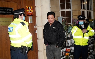 英、ミャンマー駐在武官の在英大使館「占拠」を批判