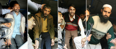 爆発物所持イスラム武装組織容疑者4人、逮捕 - インド