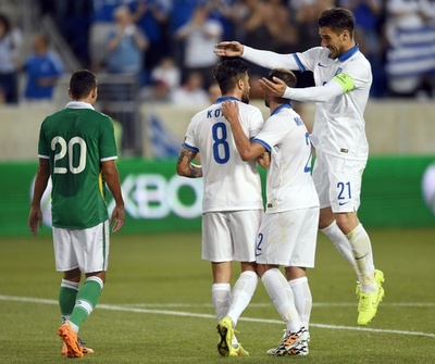 日本と対戦のギリシャ、ボリビアとの親善試合に勝利