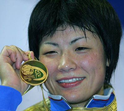 坂本 51キログラム級で大会3連覇