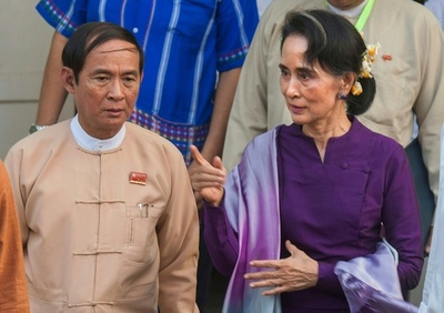 ミャンマー与党NLD、スー・チー氏の解放要求