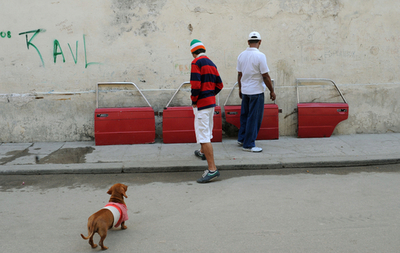 キューバの首都ハバナ、住民たちの日常