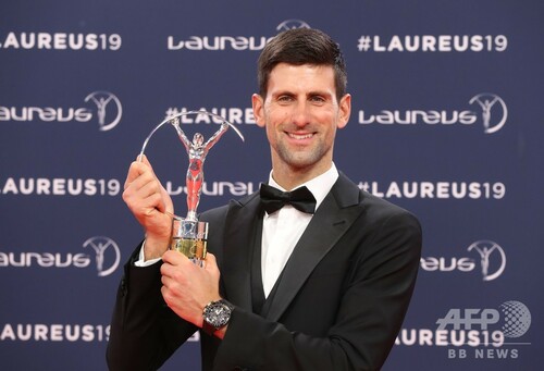 ジョコが年間最優秀選手に 大坂は躍進賞で日本人初選出 ローレウス賞 写真8枚 ファッション ニュースならmode Press Powered By Afpbb News