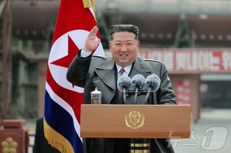 北朝鮮のキム・ジョンウン（金正恩）朝鮮労働党総書記＝労働新聞(c)news1