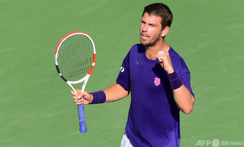 ノーリーが決勝進出、ディミトロフを圧倒 BNPパリバOP