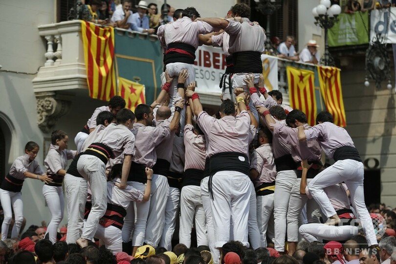 カタルーニャの伝統「人間の塔」 