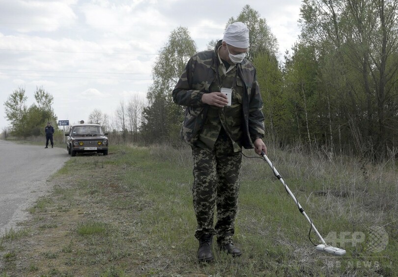 チェルノブイリ原発近くの森林火災が鎮火、放火の可能性も