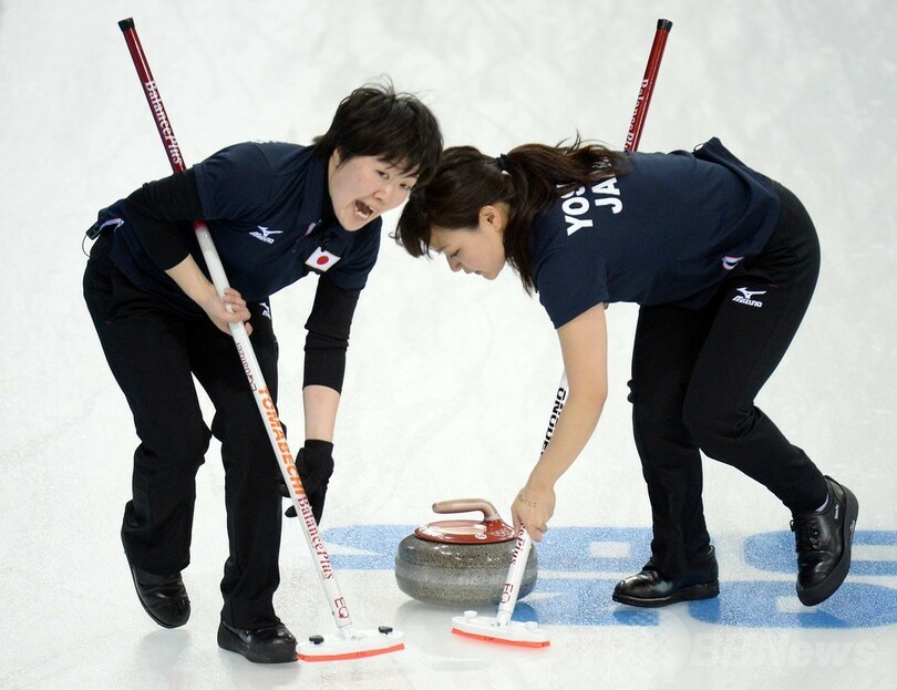 日本 カーリング女子が地元ロシア破り2勝1敗に ソチ五輪 写真5枚 国際ニュース Afpbb News