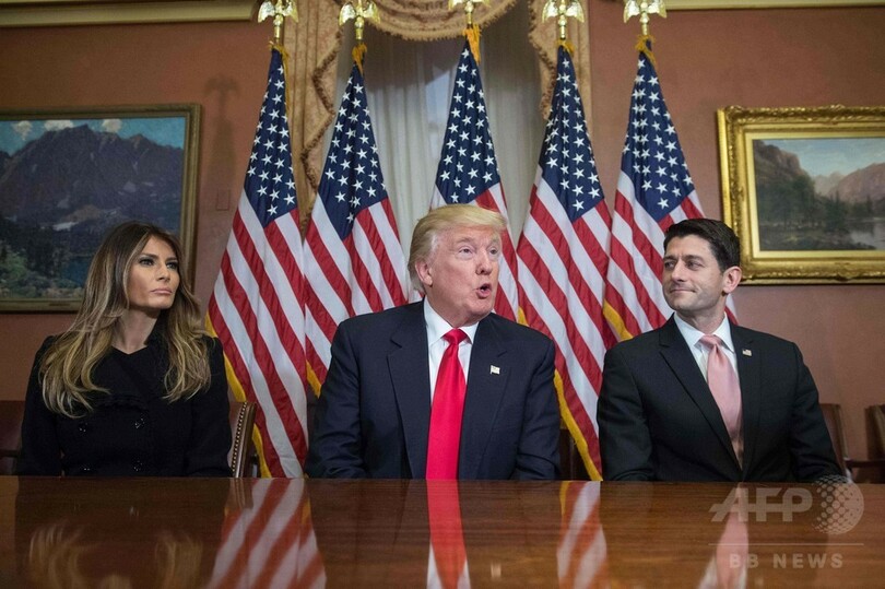 トランプ氏、最優先課題は「医療・国境・雇用」 議会幹部と会談