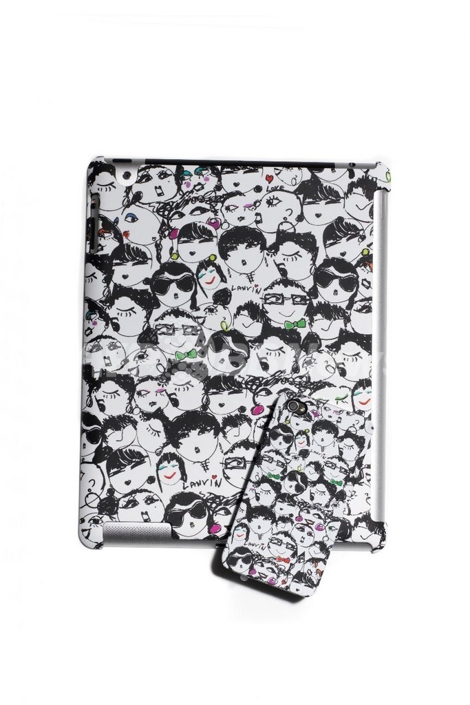 Check アルベールのイラストがかわいい ランバン の新作iphone Ipadケース 写真1枚 国際ニュース Afpbb News