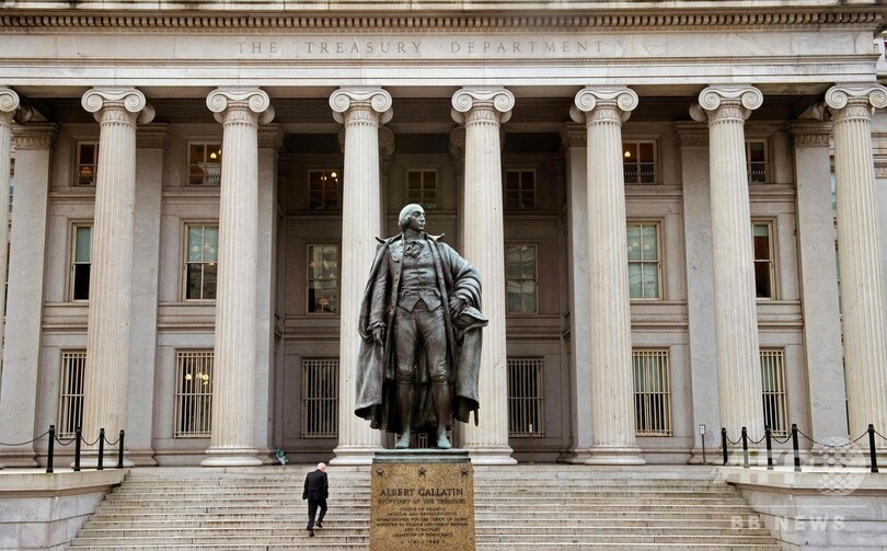 米財政赤字、過去最大の約3.1兆ドル 前年度比218%増
