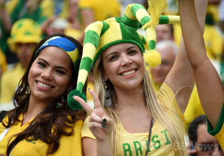写真特集 W杯ブラジル大会を彩る 美人 サポーター 写真59枚 国際ニュース Afpbb News