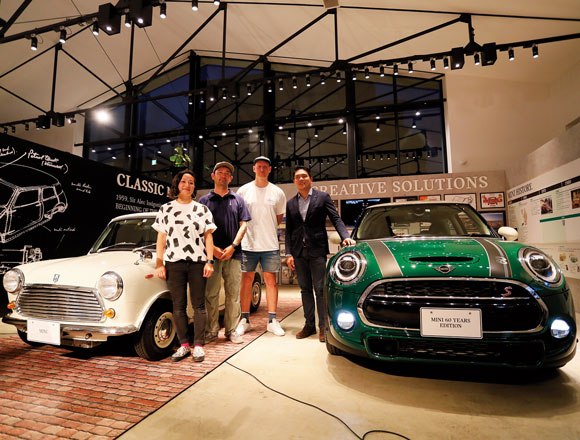 ミニの60周年を祝した“ミニ60イヤースズ・エディション”が登場! ミニの60周年を祝した“ミニ60イヤースズ・エディション”が登場!