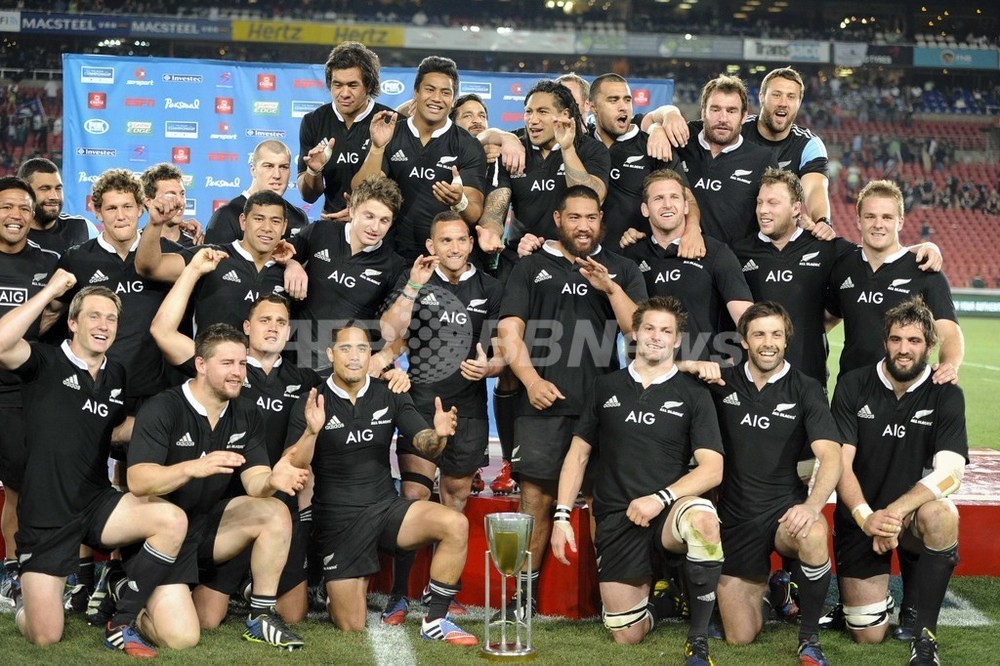 オールブラックスが全勝優勝、ザ・ラグビーチャンピオンシップ 写真6枚