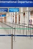 閑散とした英ロンドンのセントパンクラス駅（2020年12月21日撮影）。(c)Niklas HALLE&apos;N / AFP