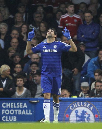 チェルシーがWBAに快勝、完調のコスタが躍動