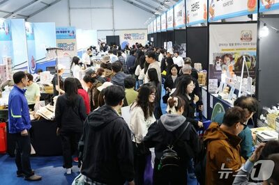 韓国・全州発酵食品エキスポ、悪天候でもにぎわい…21カ国321社が出展