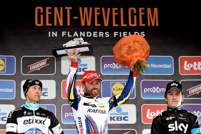 パオリーニが強風の中のレースを制す、ヘント～ウェベルヘム