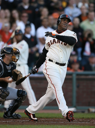 ボンズ 無安打に終わり本塁打記録に並べず