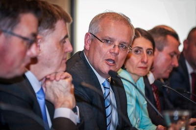 豪政府、入国者全員に14日間の自主隔離義務付け 16日午前0時から