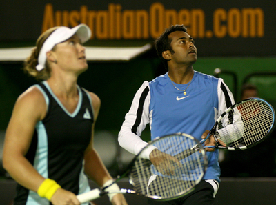 ＜テニス 07全豪オープン＞混合ダブルス、パエス／ストーサー組 リホフツェワ／ネスター組に敗れ準々決勝敗退 - オーストラリア