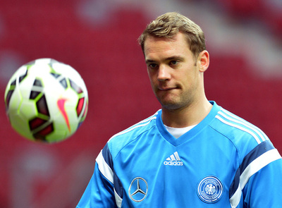 独守護神ノイアー、膝の負傷でスペイン戦欠場へ