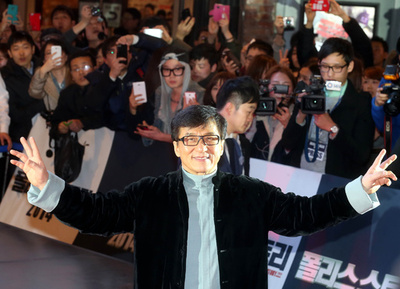 ジャッキー・チェン、新作映画PRのため訪韓