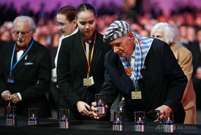 アウシュビッツ解放80年で式典 生存者、反ユダヤ主義を非難