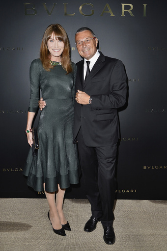 カーラ・ブルーニも登場、「ブルガリ」新ジュエリー発表