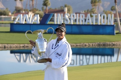 21歳パティー、完全Vでメジャー初制覇 ANAインスピレーション