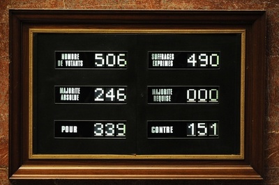 仏下院、パレスチナ国家承認求める動議を可決